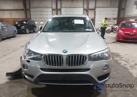 2017 BMW X3 xDrive28I from USA, damaged, VIN 5UXWX9C56H0D96403